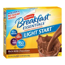 Carnation Breakfast Essentials® Light Start™ Chocolate Nutritional Drink