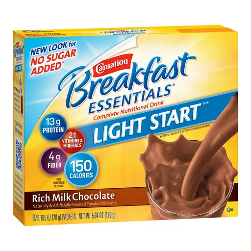 Carnation Breakfast Essentials® Light Start™ Chocolate Nutritional Drink