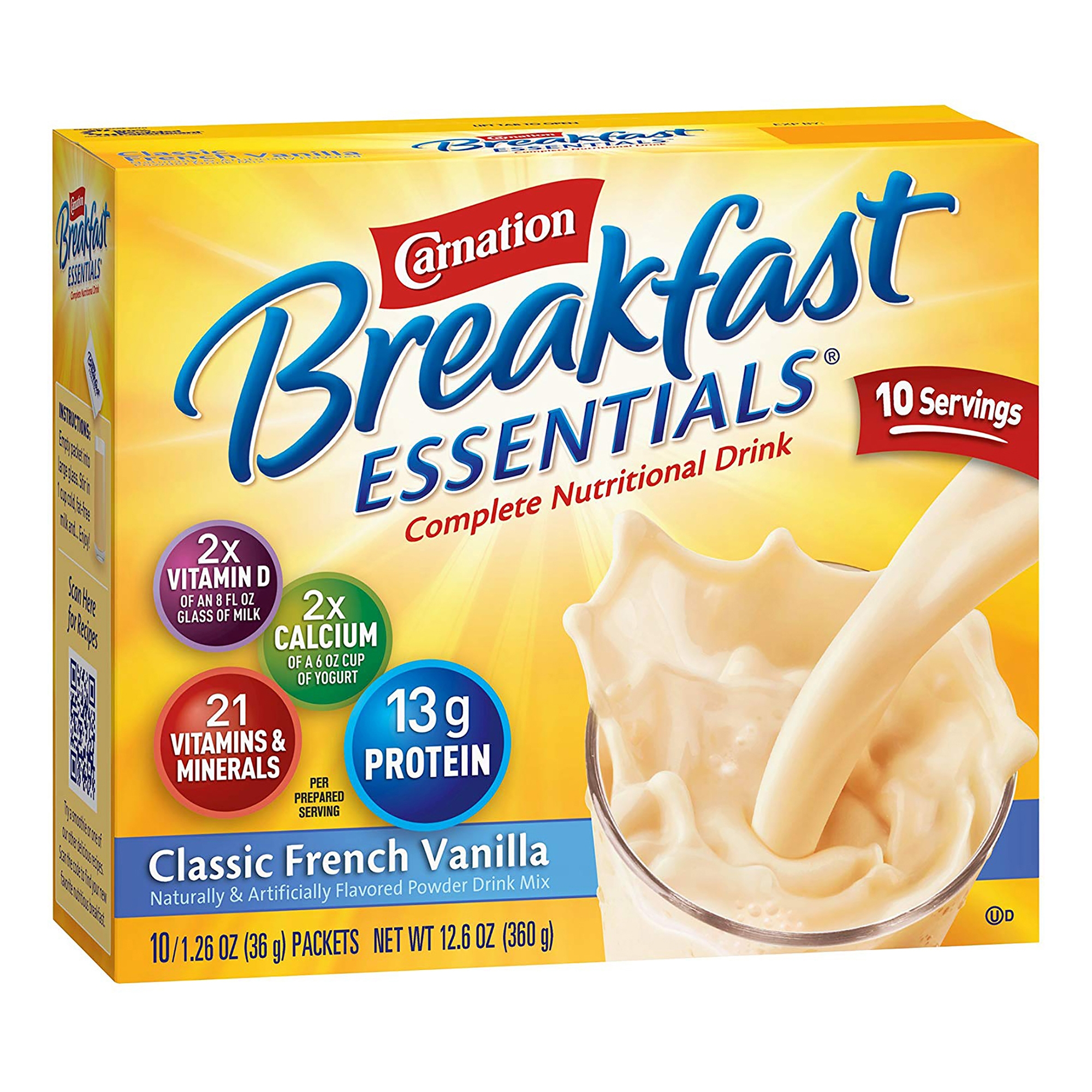 Carnation Breakfast Essentials® Vanilla Nutritional Drink - Image 2
