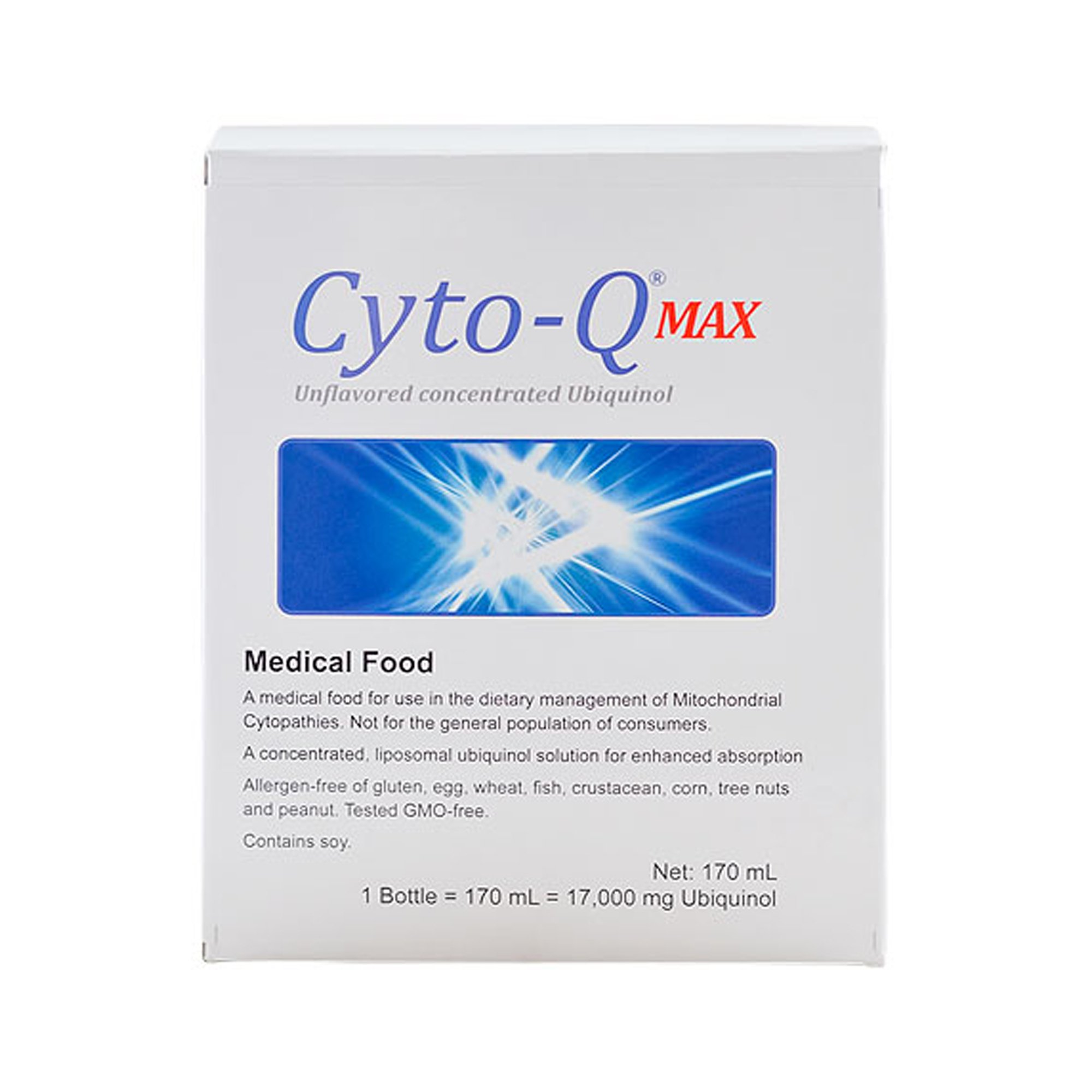 Cyto-Q™ MAX Concentrated Ubiquinol Medical Food, 5.7-ounce bottle - Image 2
