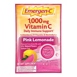Emergen-C® Vitamin C Daily Immune Support Drink Mix, Pink Lemonade Flavor