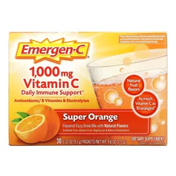 Emergen-C® Vitamin C Daily Immune Support Drink Mix, Super Orange Flavor