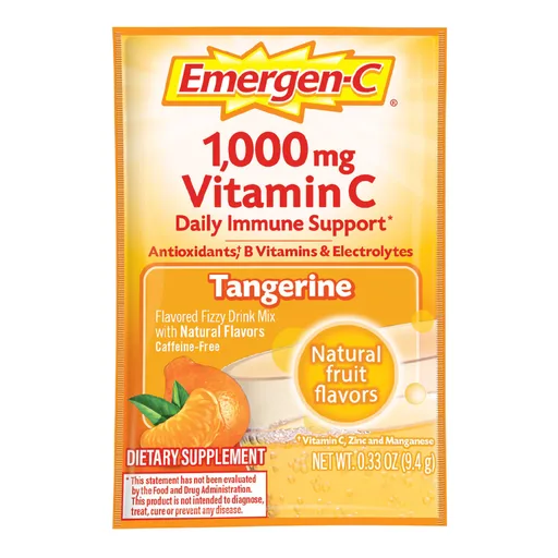 Emergen-C® Vitamin C Daily Immune Support Drink Mix, Super Tangerine Flavor