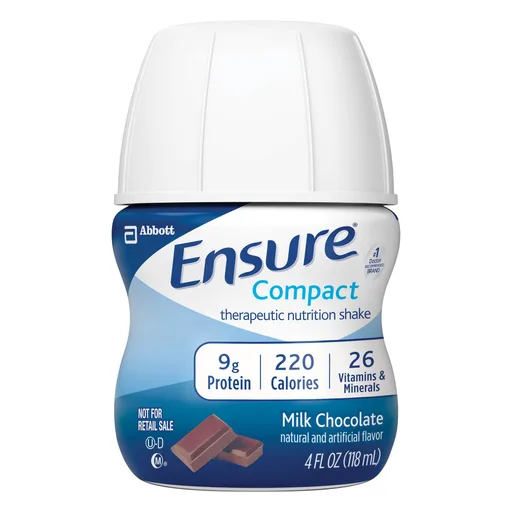 Ensure® Compact Therapeutic Nutrition Shake, Chocolate, 4-ounce bottle
