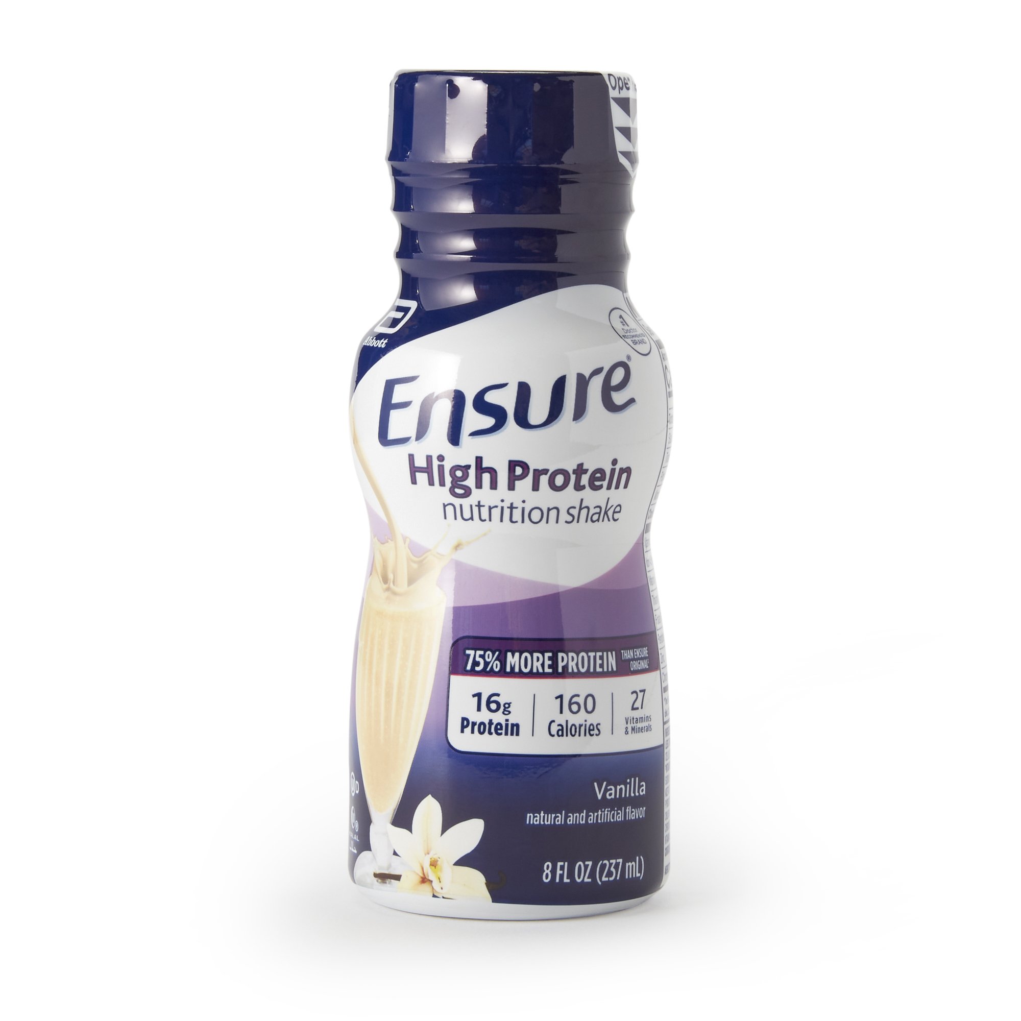 Ensure® High Protein Shake, Vanilla, 8-ounce bottle - Image 2