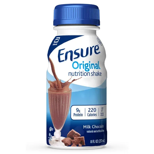 Ensure® Original Nutrition Shake, Chocolate, 8-ounce bottle