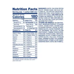 Ensure® Plant Based Protein Nutrition Shake, Chocolate, 11-ounce carton