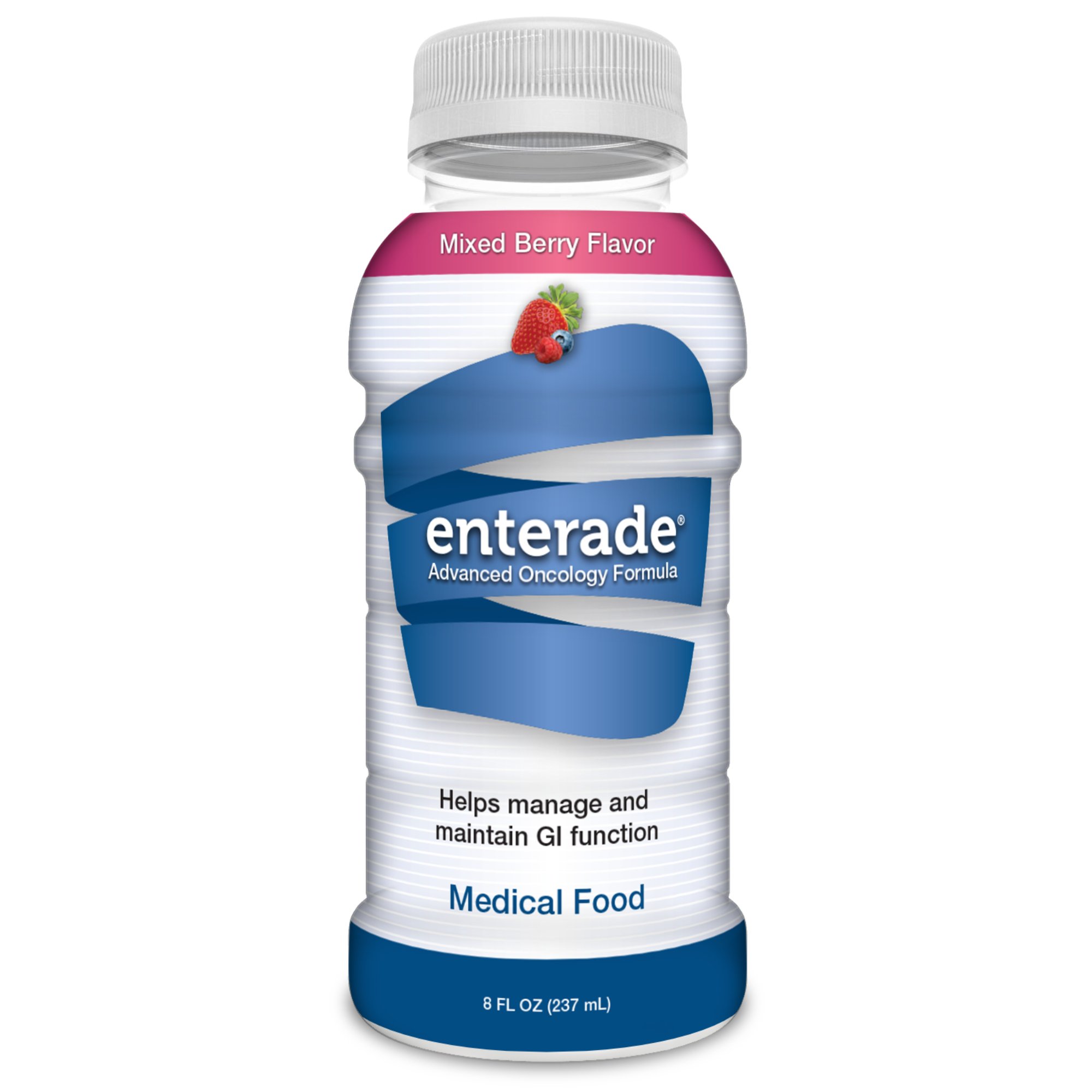 enterade® Advanced Oncology Formula Medical Food, Mixed Berry, 8-ounce bottle - Image 2