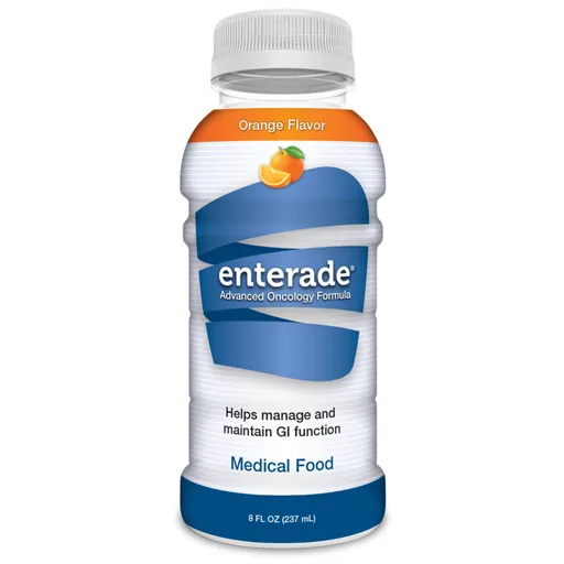 enterade® Advanced Oncology Formula Medical Food, Orange Flavor, 8-ounce bottle
