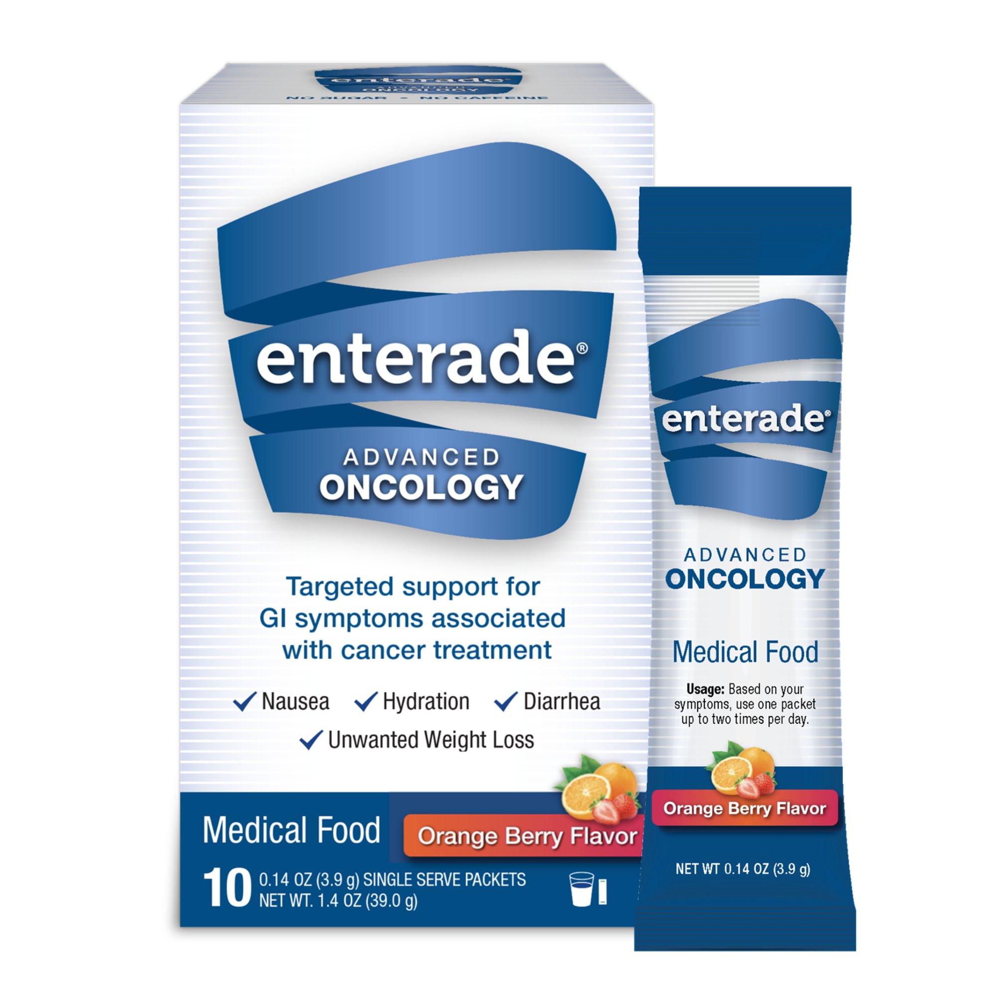 enterade® Advanced Oncology Formula, Orange-Berry, Single Serve Packets - Image 2