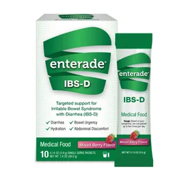 enterade® IBS-D Dietary Support Medical Food, Mixed Berry, Single Serve Packets