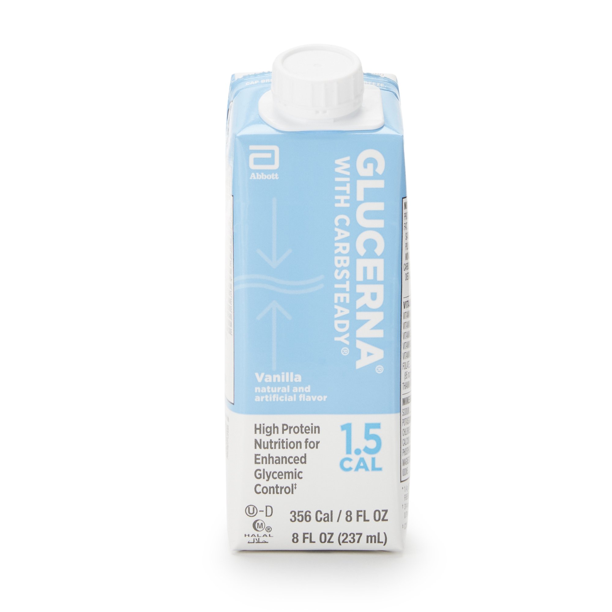 Glucerna® 1.5 Cal Vanilla High Protein Nutrition for Enhanced Glycemic Control - Image 2