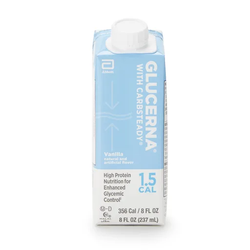 Glucerna® 1.5 Cal Vanilla High Protein Nutrition for Enhanced Glycemic Control