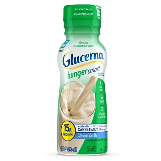 Glucerna® Hunger Smart Shake, Vanilla Flavor, 10-ounce bottle