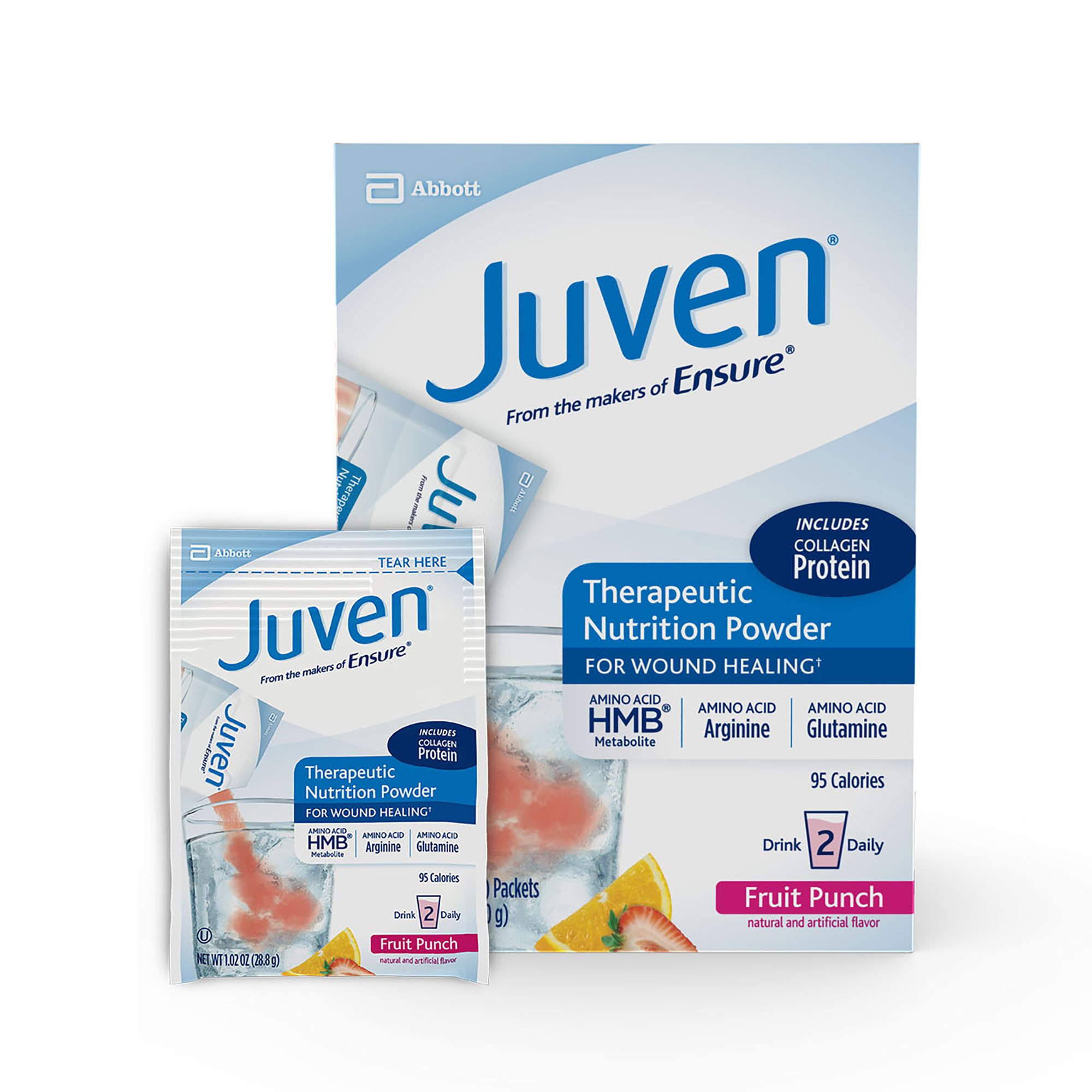 Juven® Fruit Punch Therapeutic Nutrition Powder for Wound Healing - Image 2