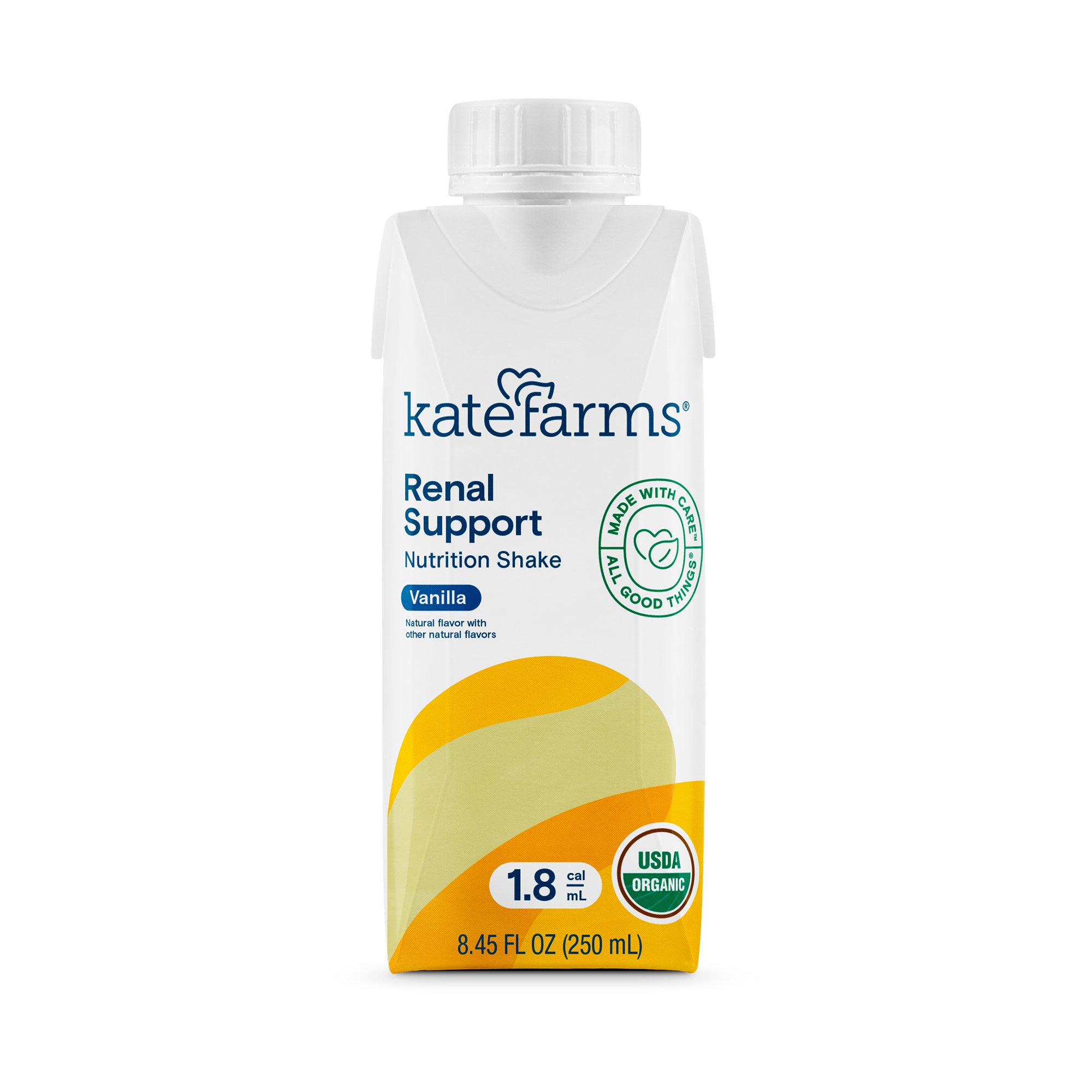 Kate Farms® Renal Support 1.8 Vanilla Nutrition Shake, 8.45-ounce carton - Image 2