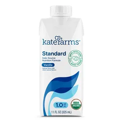 Kate Farms® Standard 1.0 Vanilla Sole-Source Nutrition Formula, 11-ounce carton