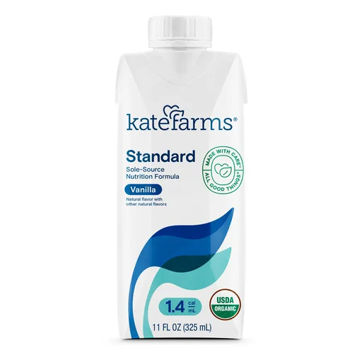Kate Farms® Standard 1.4 Vanilla Sole-Source Nutrition Formula, 11-ounce Carton