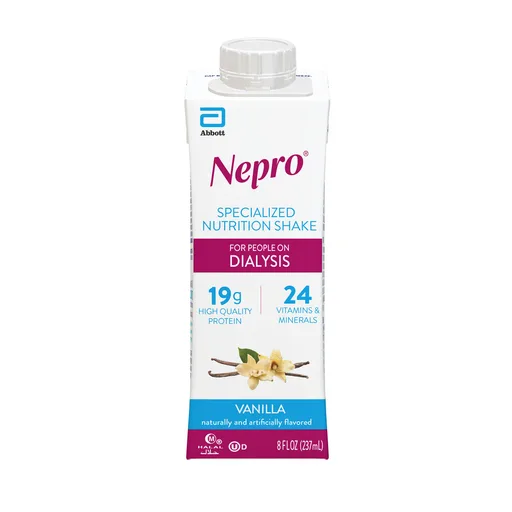 Nepro® with Carbsteady® Vanilla Therapeutic Nutrition for those on Dialysis