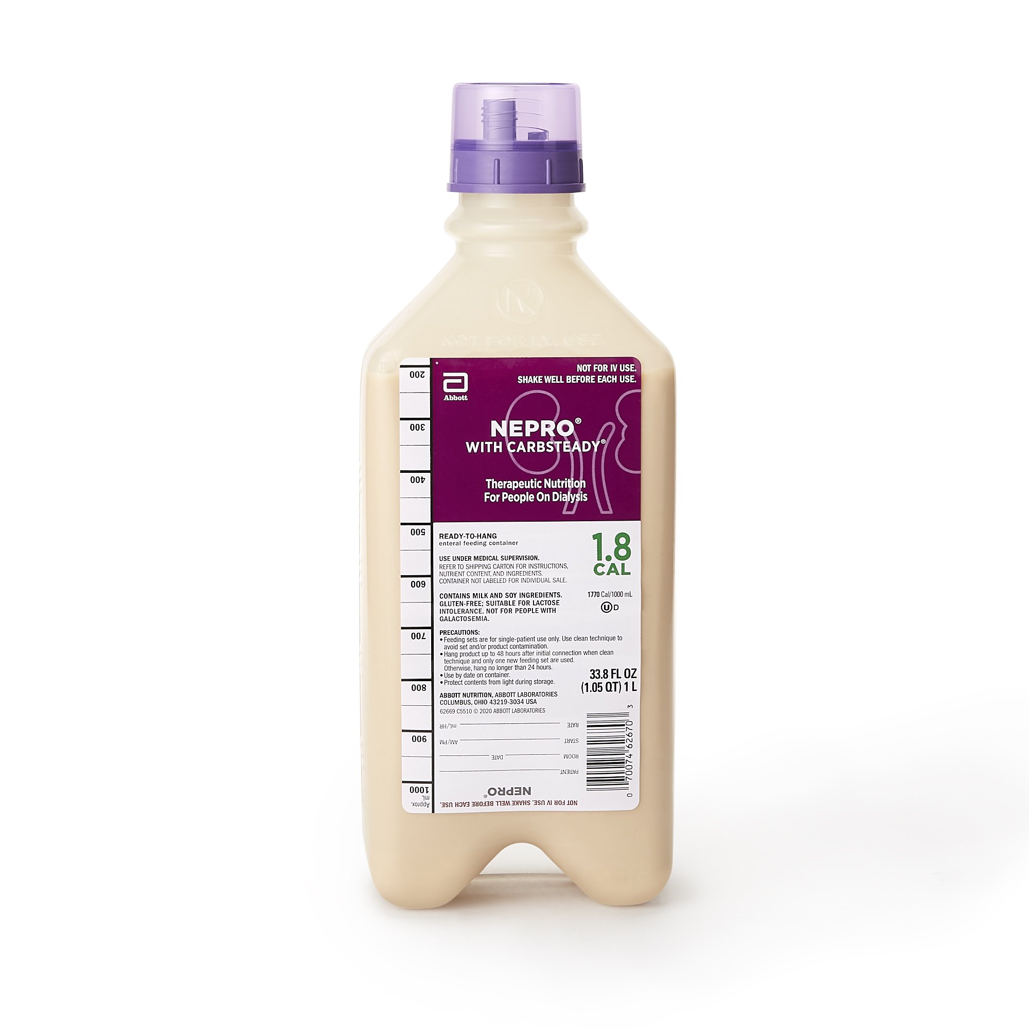 Nepro® with Carbsteady® Vanilla Tube Feeding Formula, 33.8-ounce Carton - Image 2
