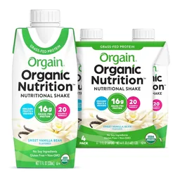 Orgain® Organic Nutrition™ Vanilla Nutritional Shake, 11-ounce carton