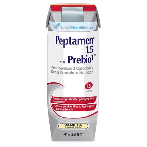 Peptamen® 1.5 with Prebio 1™ Vanilla Peptide-Based Complete Nutrition, 250 mL