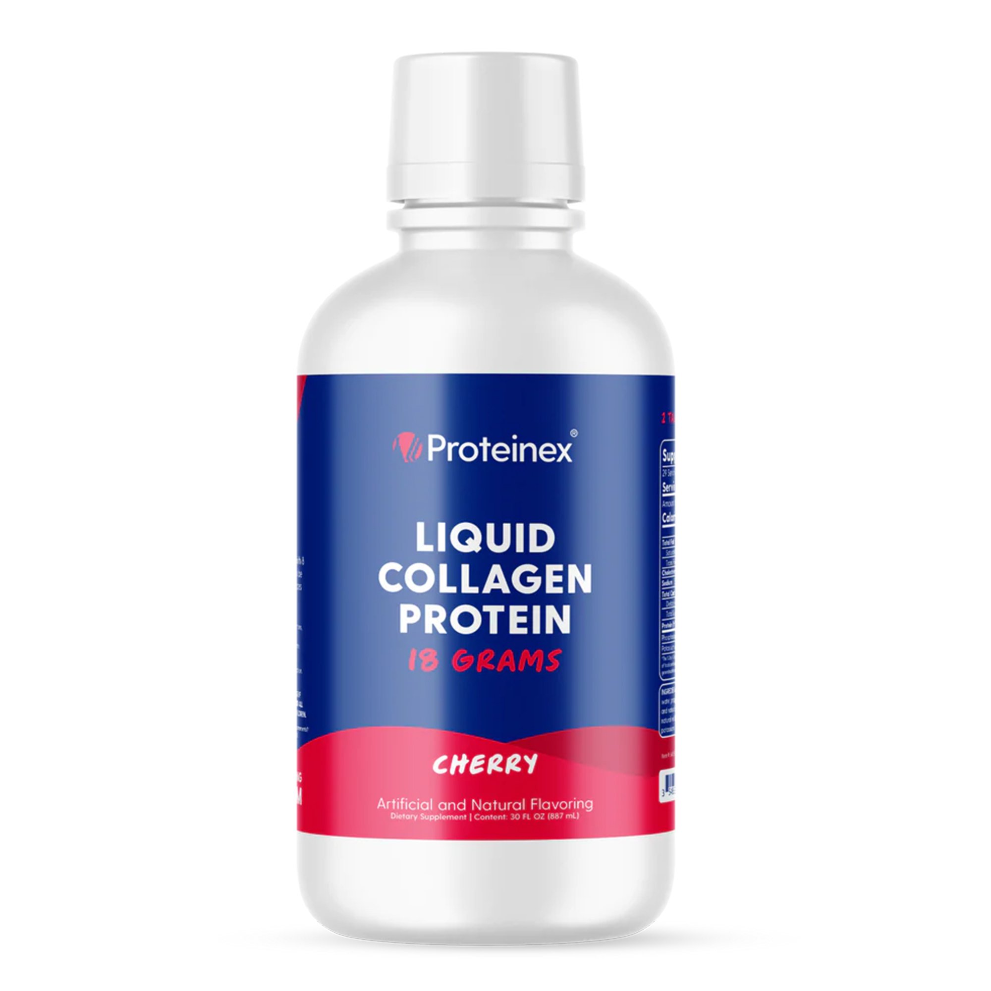 Proteinex® 18 Cherry Liquid Predigested Protein, 30-ounce bottle - Image 2