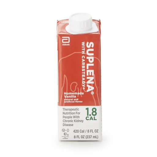 Suplena® with Carbsteady® Vanilla Nutrition for those w/ Chronic Kidney Disease