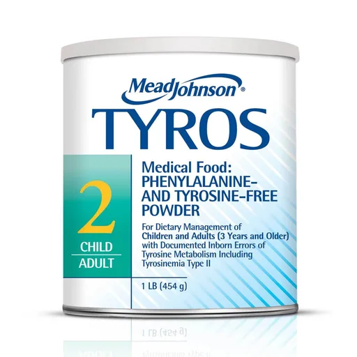 Tyros 2 Medical Food for Management of Inborn Errors of Tyrosine Metabolism