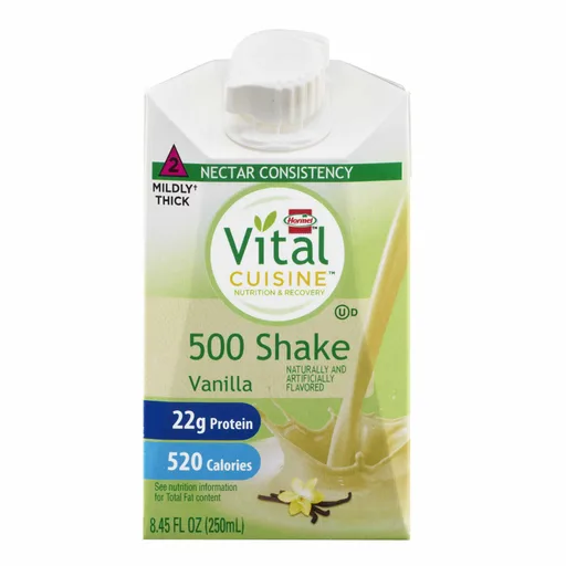 Vital Cuisine® 500 Shake Vanilla Nutrition and Recovery, 8.45-ounce carton