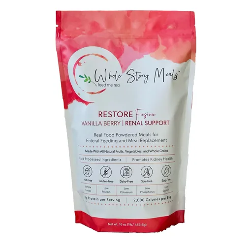 Whole Story Meals™ Restore Renal Support for Oral & Enteral Feed, Vanilla Berry