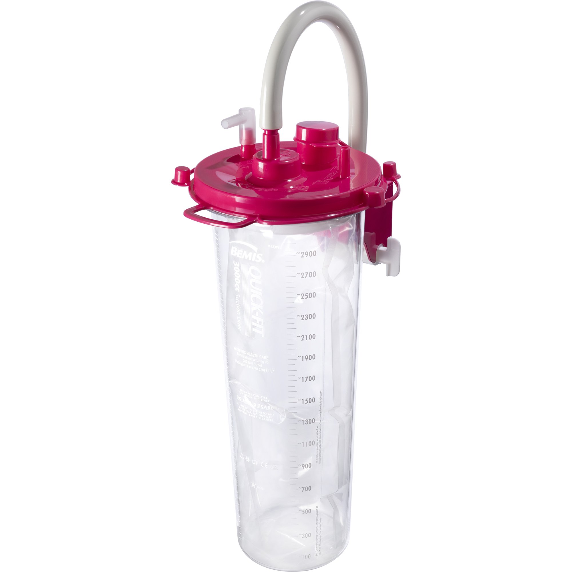 Quick-Fit™ Suction Canister for use with Quick-Fit™ Liner Systems, 3000 mL - Image 3
