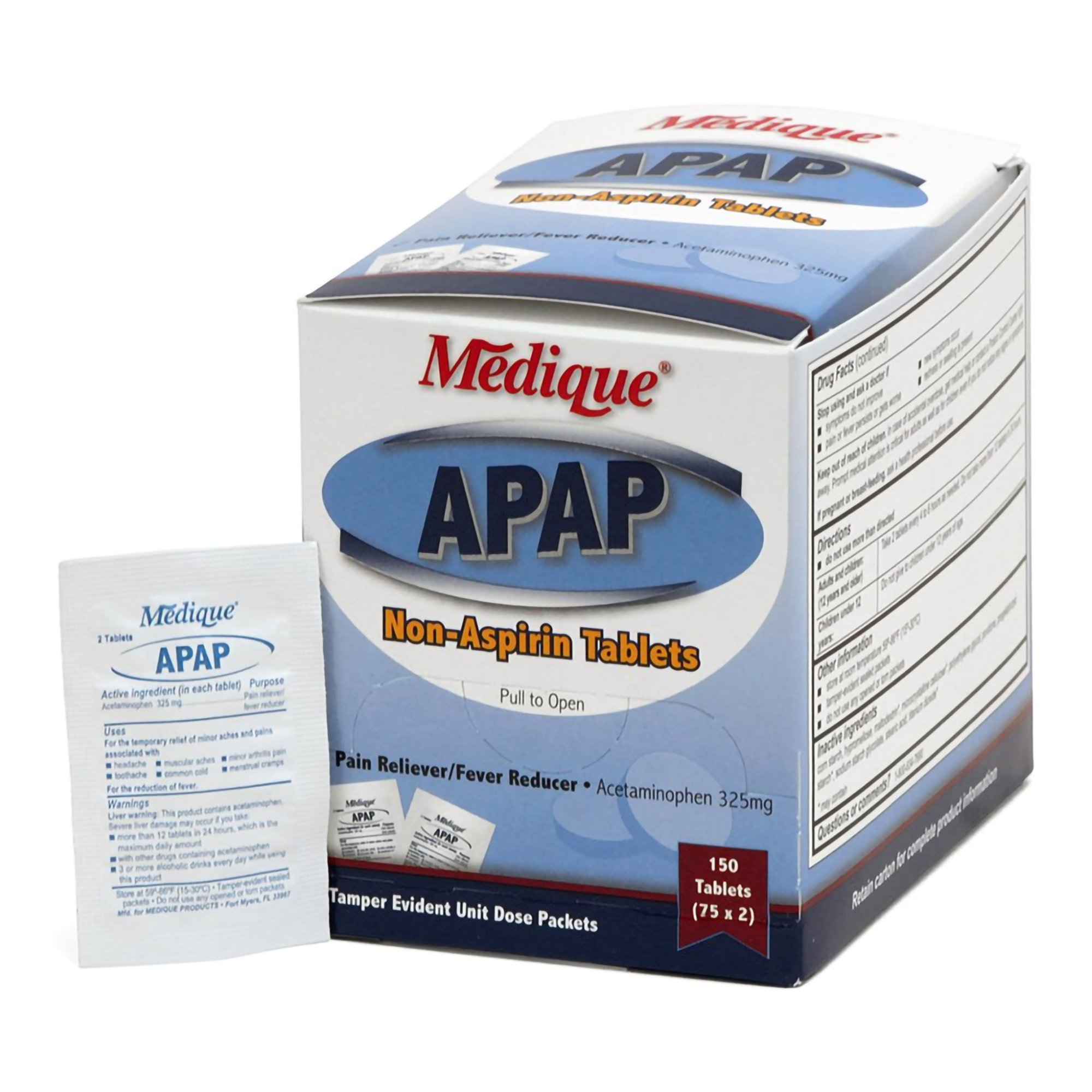 APAP Acetaminophen Pain Relief