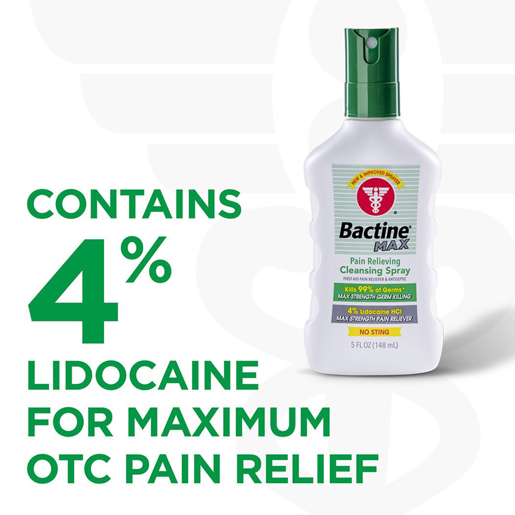 Bactine® Max Pain Relieving Cleansing Spray - Image 2