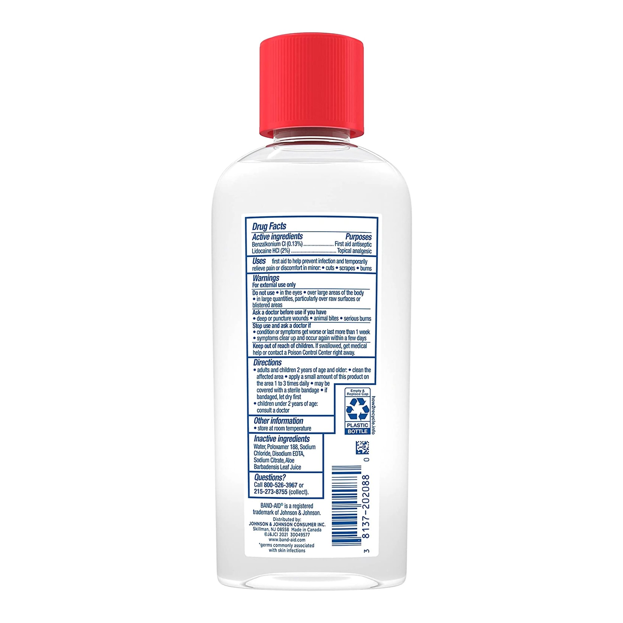Band-Aid® Antiseptic Cleansing Liquid - Image 2