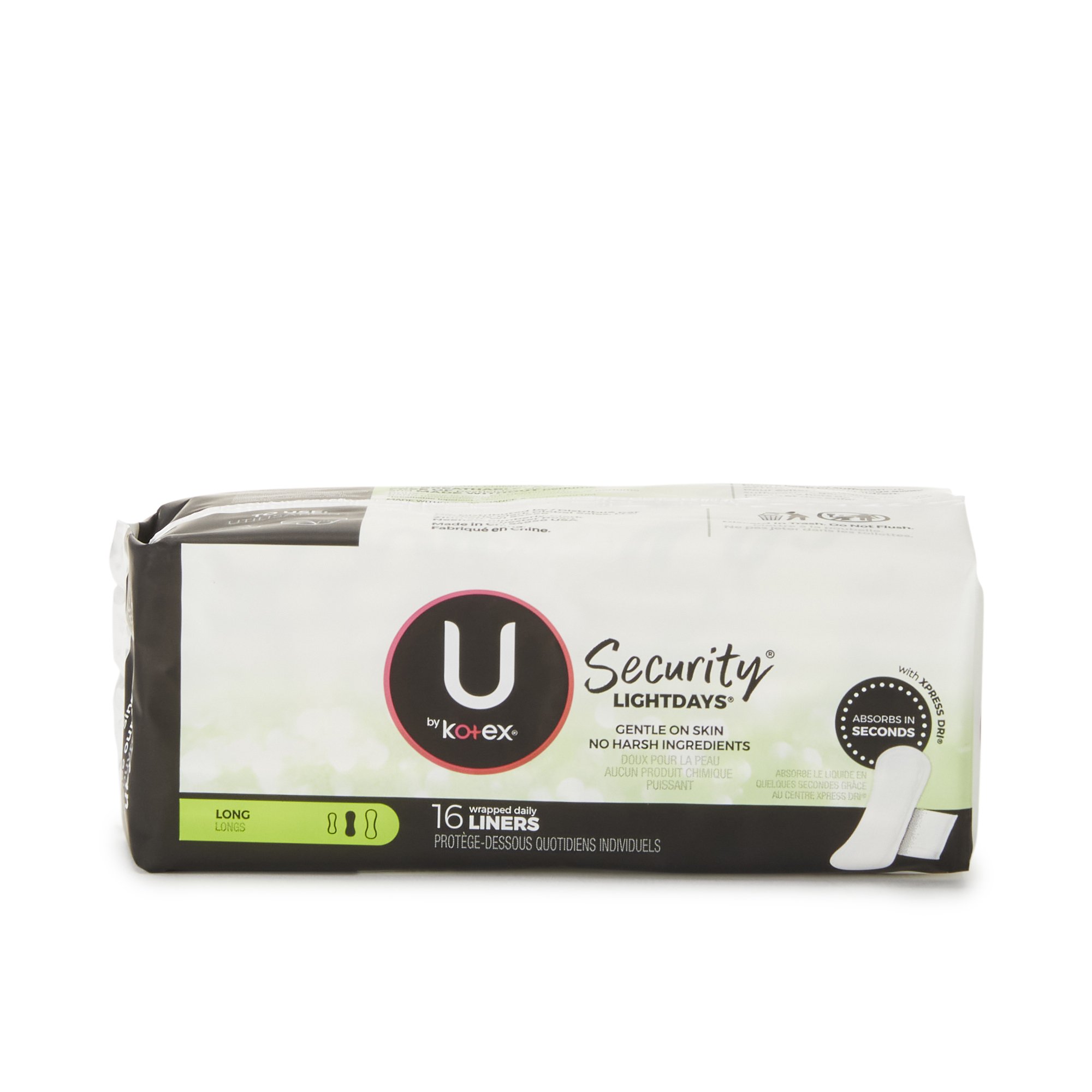 U by Kotex® Security® Lightdays® Wrapped Liners - Image 3