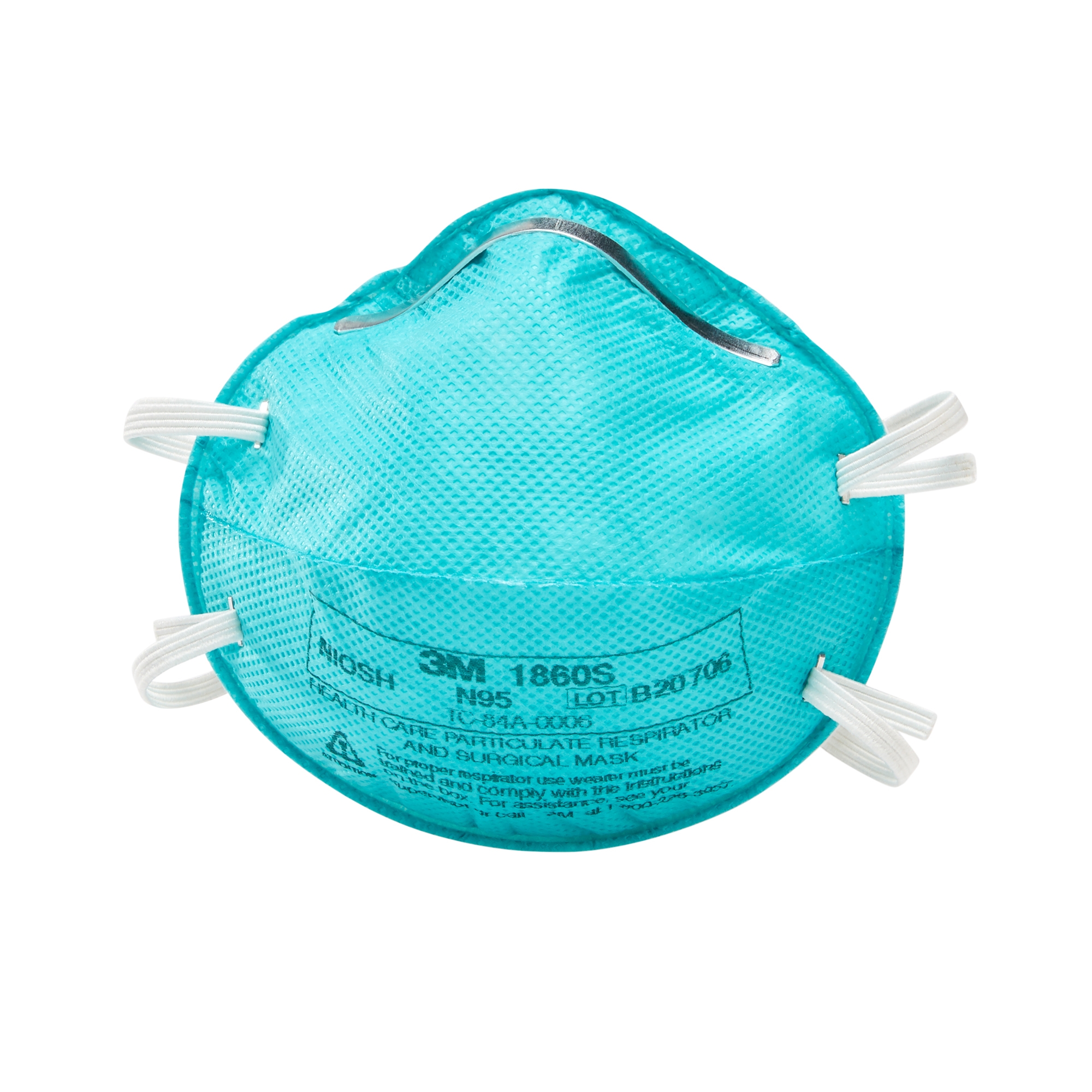 3M Particulate Respirator and Surgical Mask, Small - Image 2
