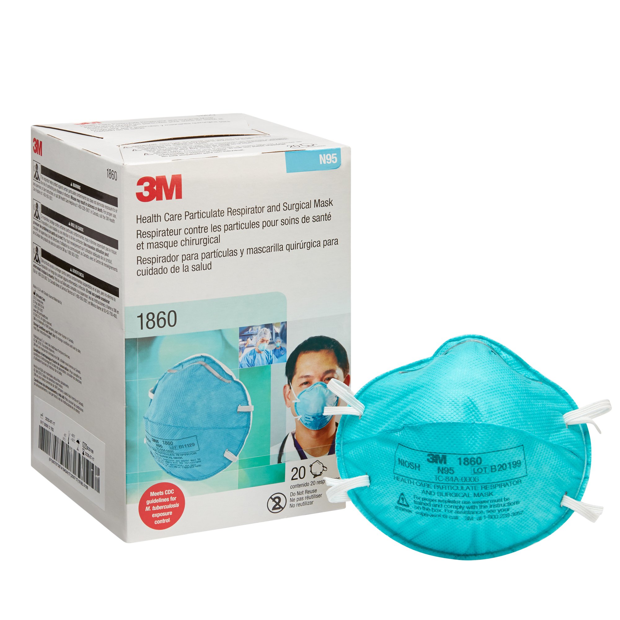 3M™ Particulate Respirator / Surgical Mask