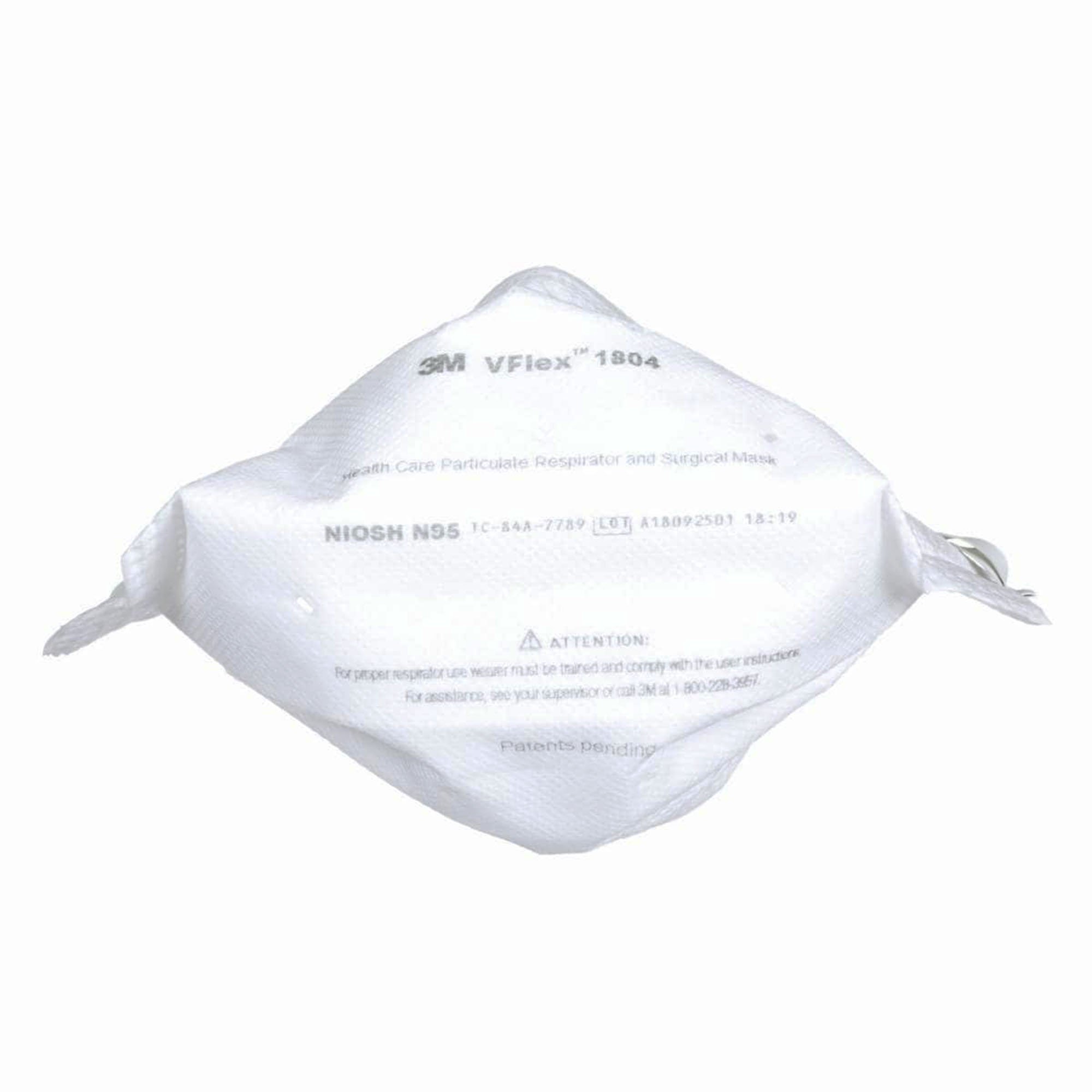 3M™ VFlex™ Health Care Particulate Respirator and Surgical Mask - Image 4