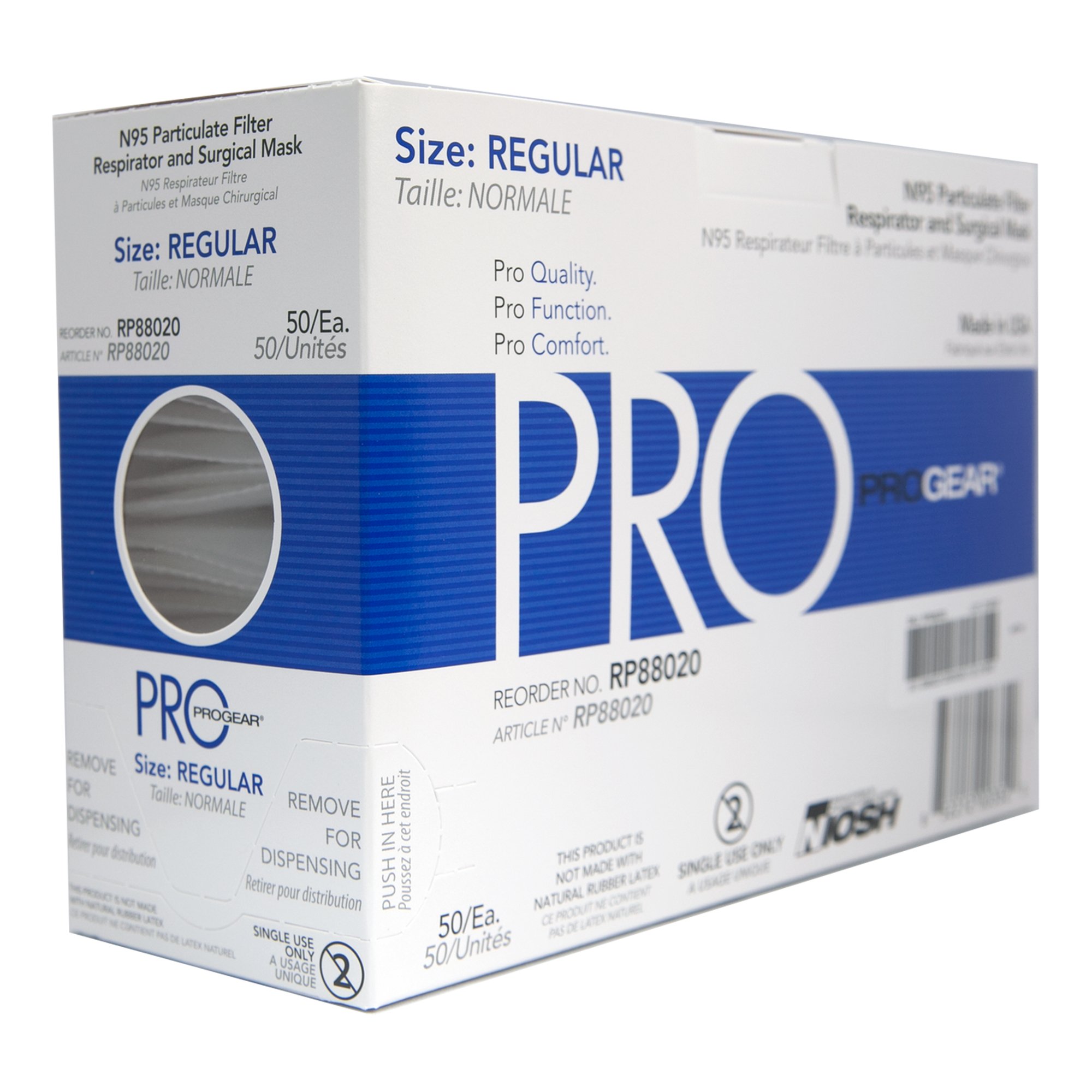 ProGear® N95 Particulate Filter Respirator and Surgical Mask - Image 3