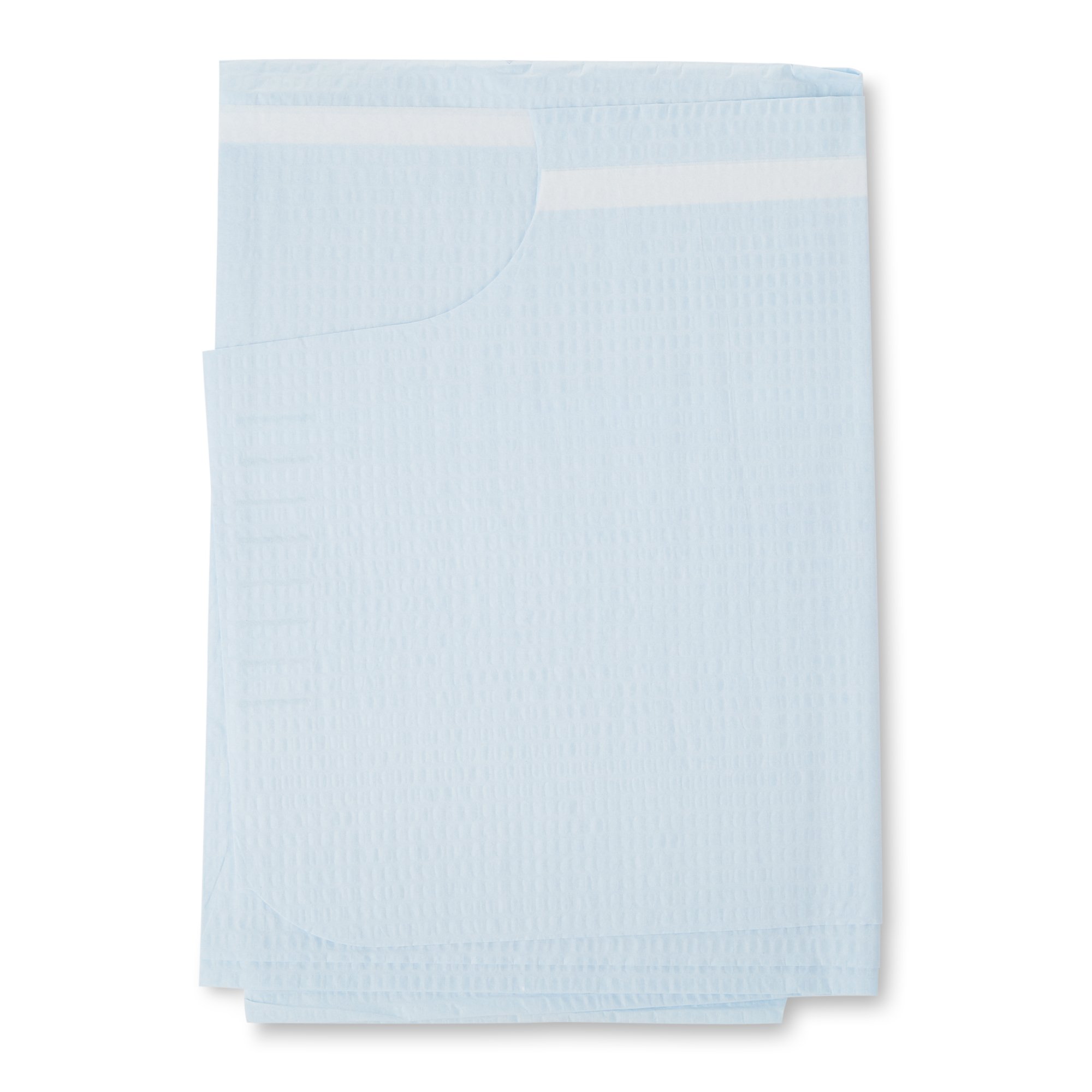 Graham Medical Patient Exam Gown, Medium/Large, Blue - Image 3