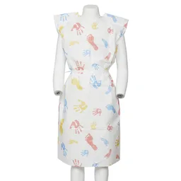 Graham Medical Tiny Tracks® Print Pediatric Exam Gown