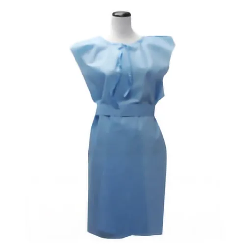 HPK® Patient Exam Gown, Extra Large, Blue
