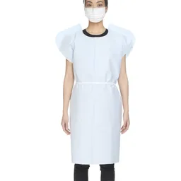 McKesson Exam Gown, Large, Blue