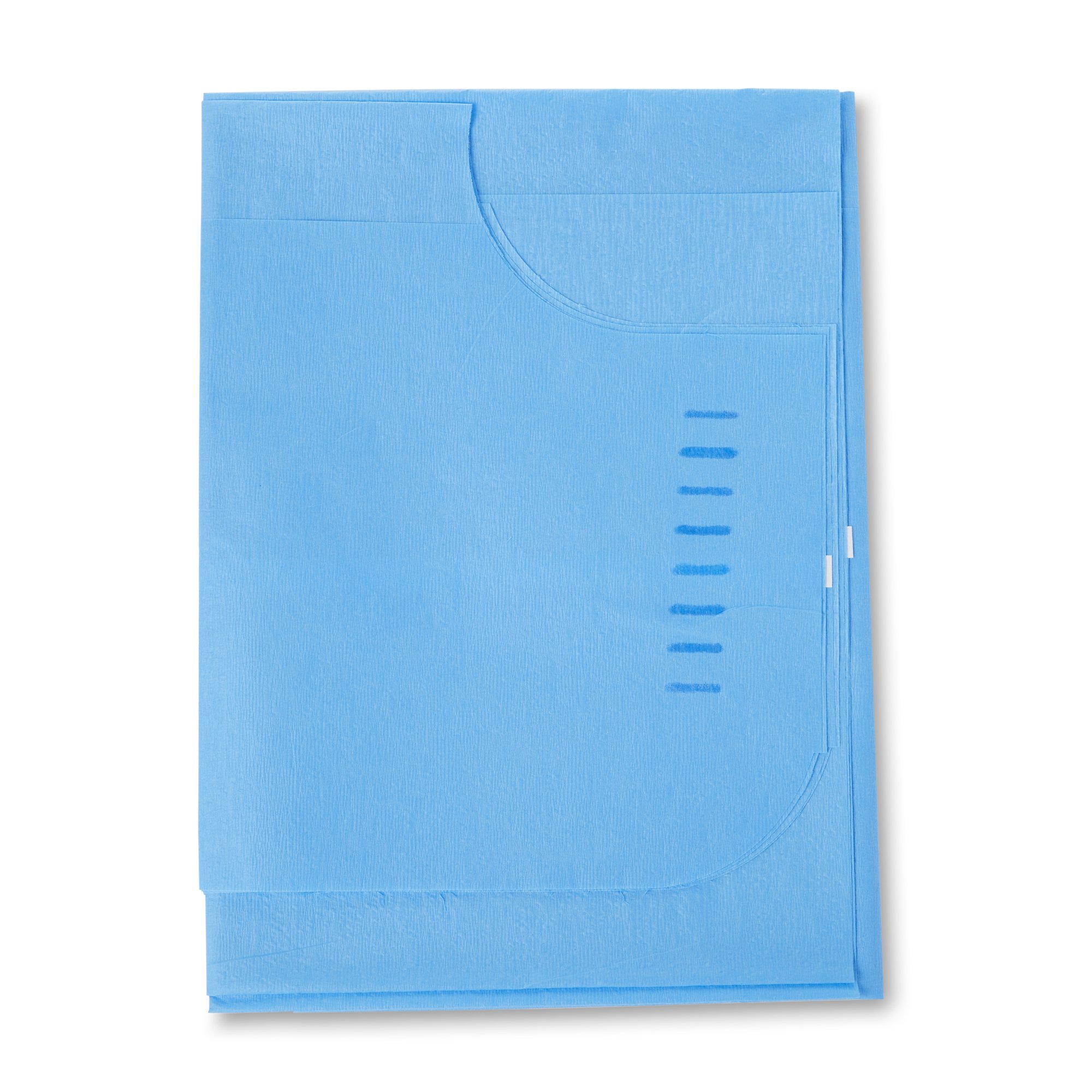 McKesson Patient Exam Gown, One Size Fits Most, Blue - Image 3