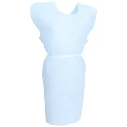 McKesson Patient Exam Gown, One Size Fits Most, Blue