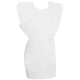 McKesson Patient Exam Gown, One Size Fits Most, White