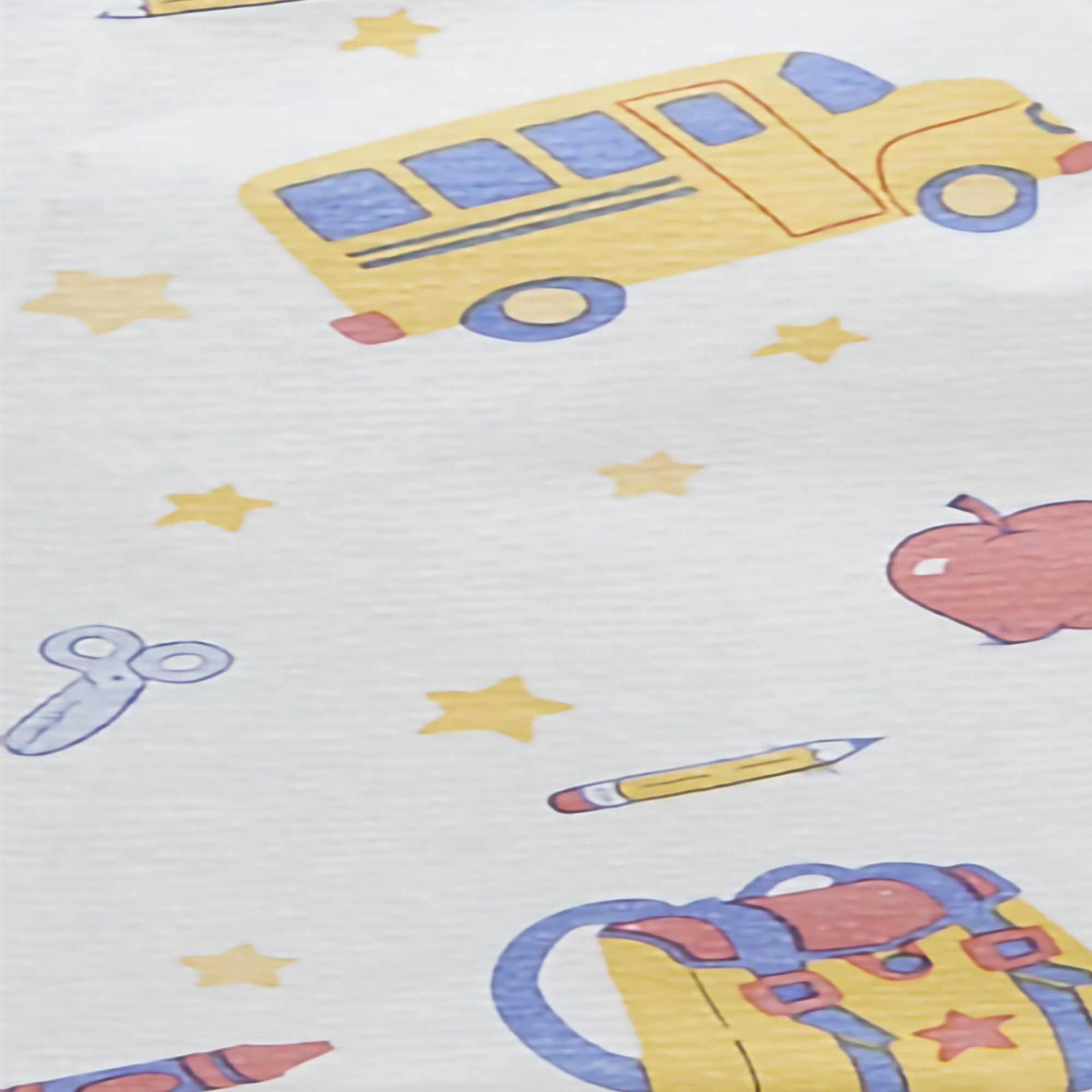 McKesson Pediatric Exam Gown, Medium, School Time Print - Image 7