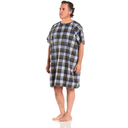 TieBack™ Patient Exam Gown, Blue