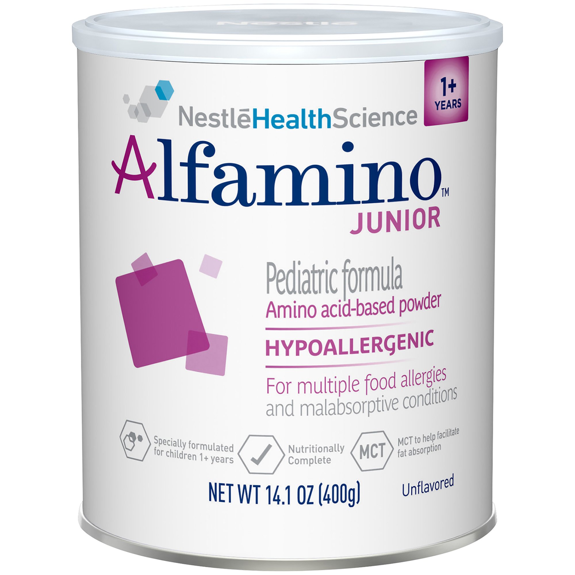 Alfamino Junior™ Amino Acid-Based Powder Pediatric Formula, 14.1-ounce can - Image 2